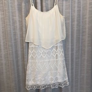 American Eagle Off White Dress